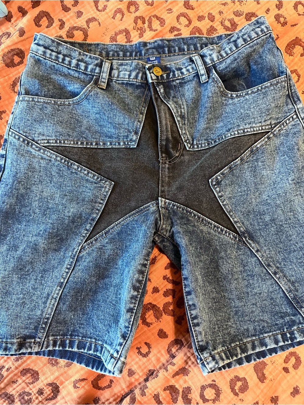 Y2K Delfric Eden Colorblock Panel Jeans – Size 36